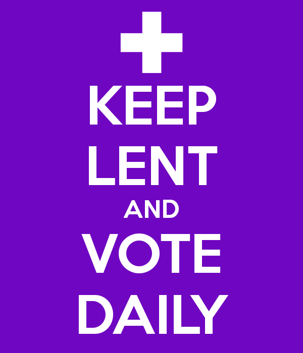 Keep Lent Vote