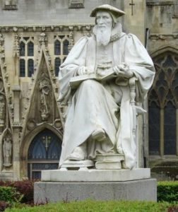 Richard Hooker statue