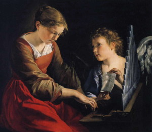 Orazio_Gentileschi_-_Saint_Cecilia_with_an_Angel