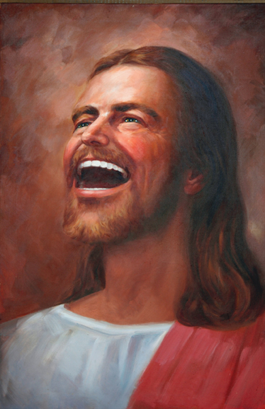 laughing jesus