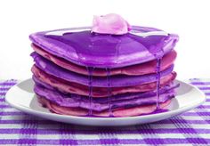 purple pancakes